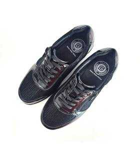 Zapatos impermeables mujer G Comfort negros con cordones y cremallera
