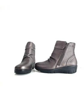 Botines mujer invierno cómodos G Comfort color taupe