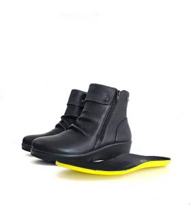 Botines mujer negros G Comfort plantilla extraíble