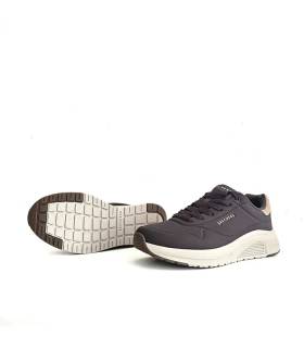Suela zapatillas Skechers hombre marrón chocolate casual