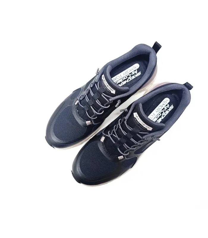 Skechers mujer negras cómodas con Air-Cooled Memory Foam