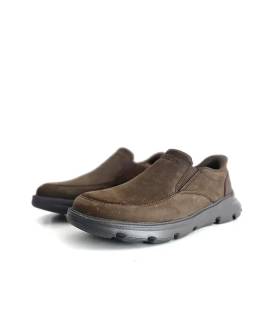 Zapatos Skechers hombre invierno Slip-ins Arch Fit marrones Garza Umar