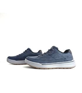 Zapatos sport Skechers hombre azul perfil Sterling Cedrick