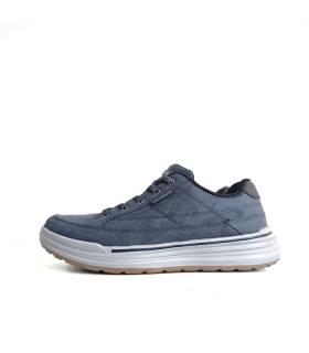Zapato casual Skechers hombre azul Sterling Cedrick Relaxed Fit