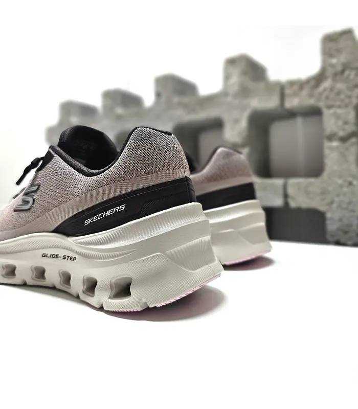 Zapatillas Skechers mujer marrón talón Glide-Step Soft Mirage