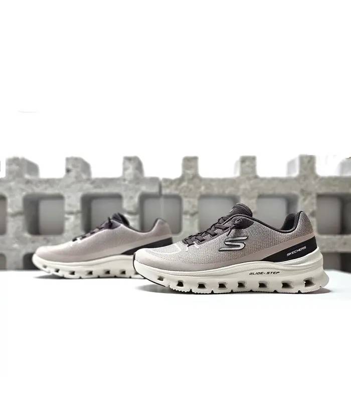 Zapatillas Skechers mujer cómodas perfil Glide-Step Pro marrón