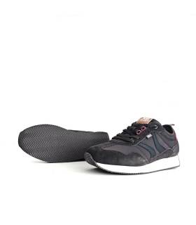 Zapatillas casual hombre marrón suela urbana