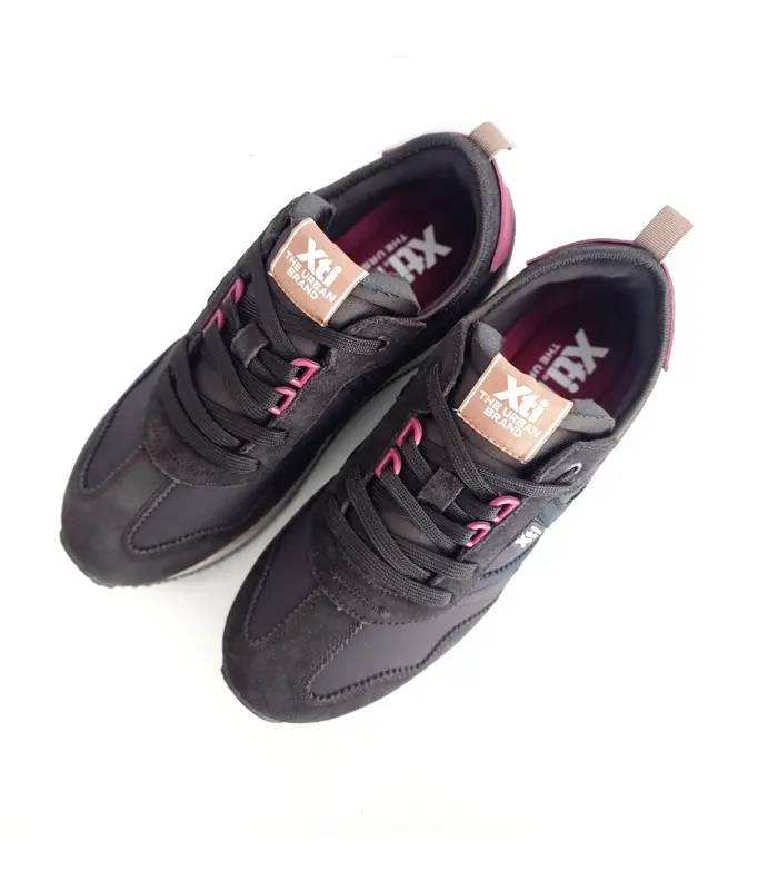 Zapatillas XTI hombre cordones vista superior