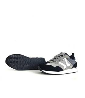Zapatillas XTI hombre grises suela urbana