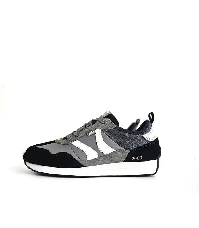 Zapatillas XTI hombre grises perfil lateral