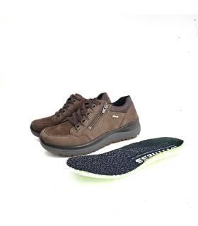 Zapatos G Comfort mujer plantilla extraíble piel marrón
