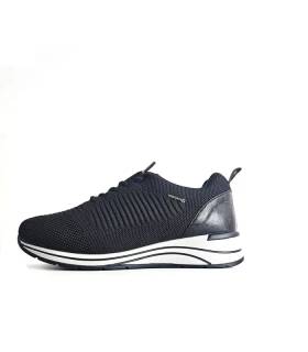 Zapatos impermeables mujer Treintas negros perfil