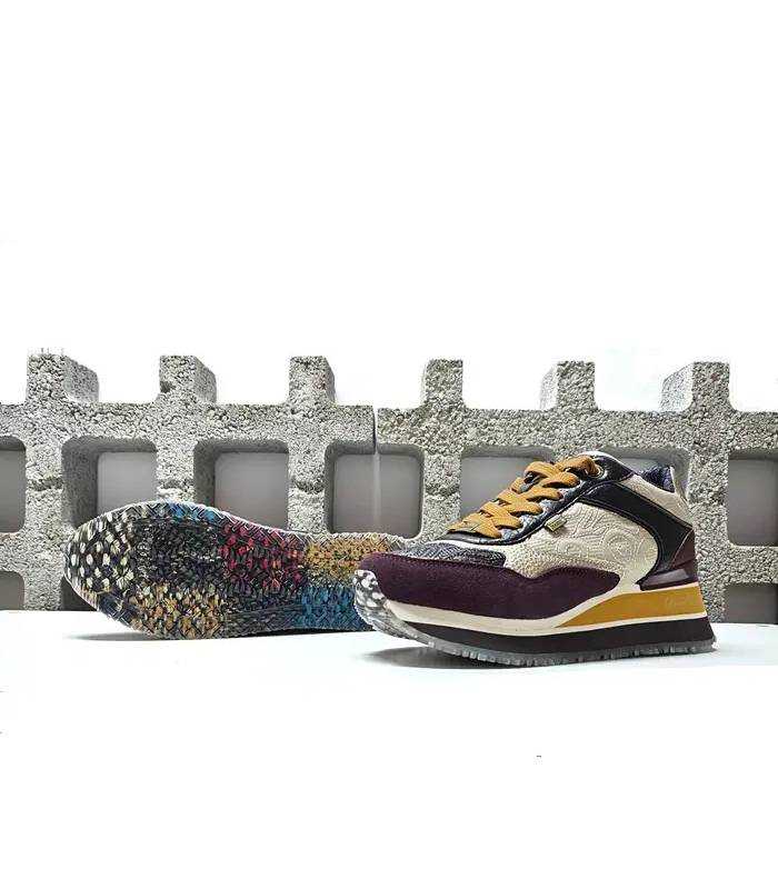 Suela zapatillas Anekke mujer London plataforma con dibujo agarre