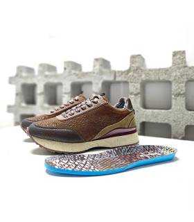 Zapatillas mujer plantilla extraíble Anekke Praga marrones