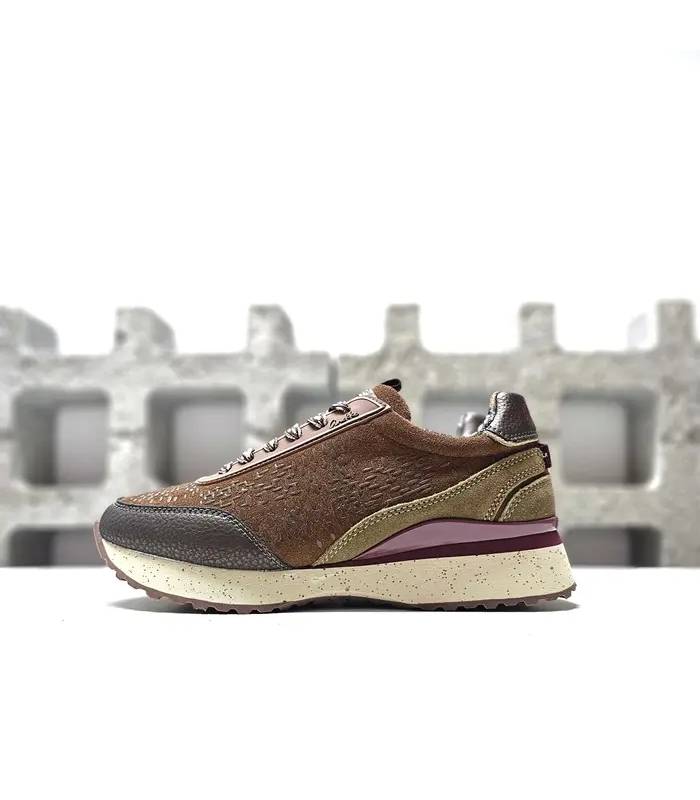 Zapatos sport mujer cómodos Anekke Praga marrones