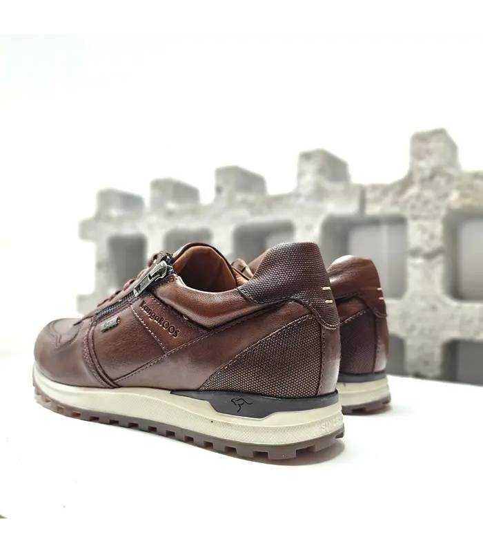 Calzado impermeable hombre piel KangaROOS detalle talón
