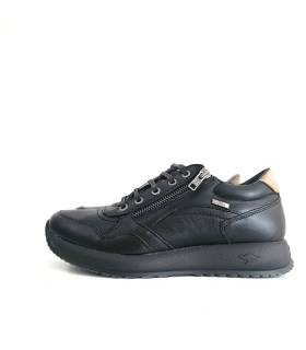 Deportivas Kangaroos mujer negras perfil lateral