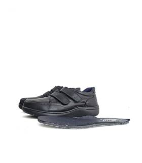 Zapatos hombre plantilla extraíble Luisetti piel negra