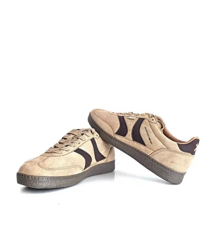 Zapatillas urbanas mujer beige Xti diseño retro