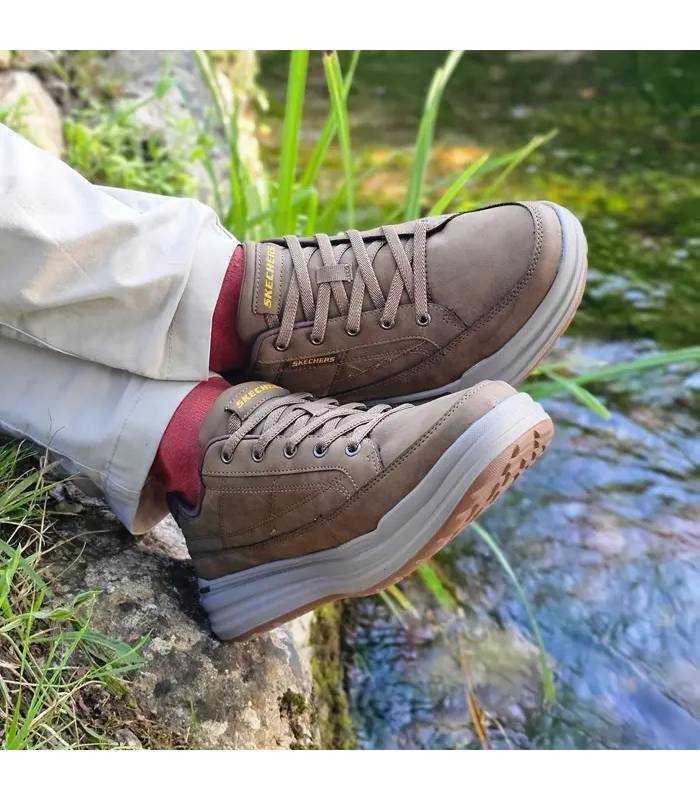 Zapatos sport Skechers hombre Sterling Cedrick cordones elásticos puestos