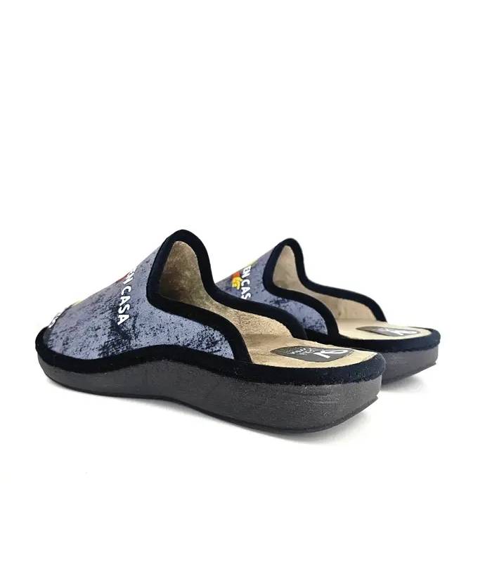 Zapatillas Salvi Comfort hombre detalle talón