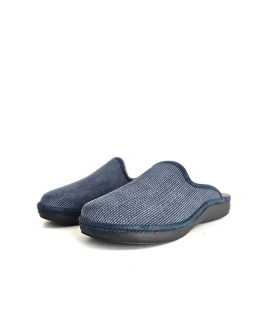 Zapatillas casa hombre cómodas Salvi Confort azul marino