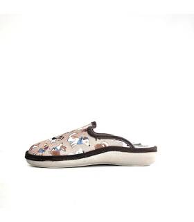 Perfil zapatillas casa mujer perros Salvi Confort