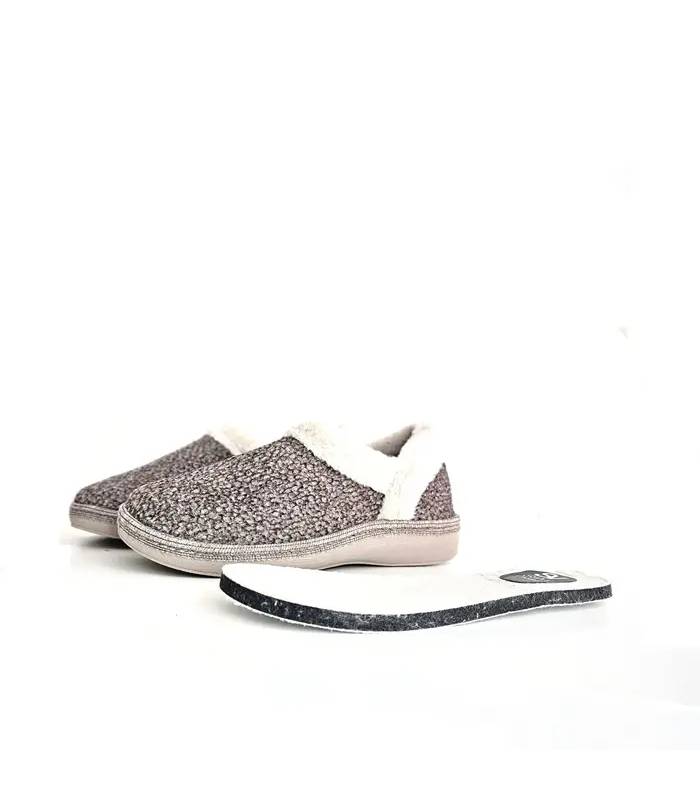 Zapatillas mujer plantilla extraíble Salvi Lugo topo