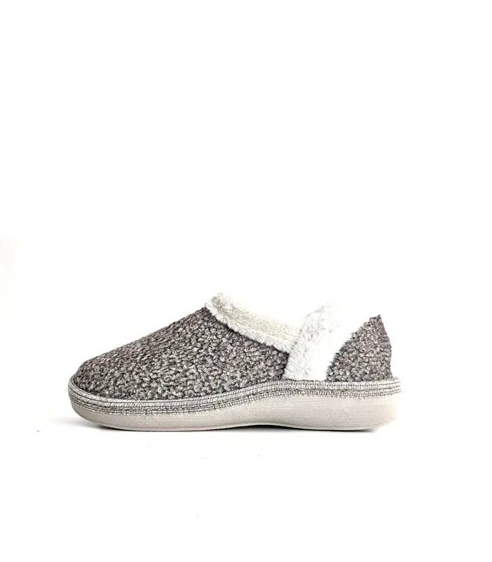 Zapatillas mujer cerradas invierno Salvi Confort topo