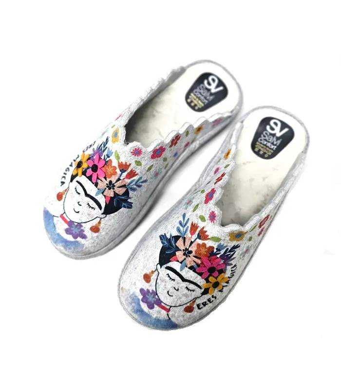 Zapatillas Salvi Confort mujer Frida vista superior