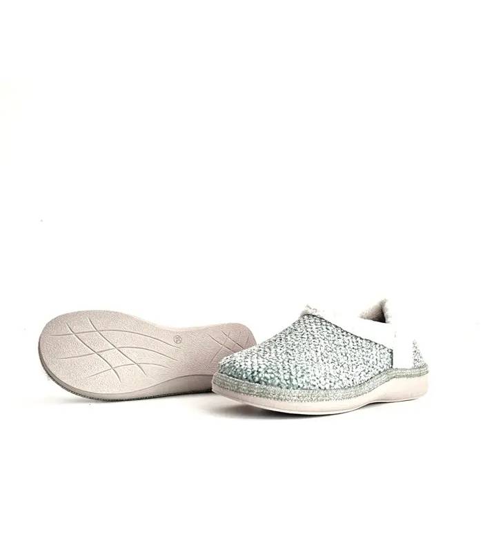 Suela antideslizante zapatillas mujer Salvi Lugo verde