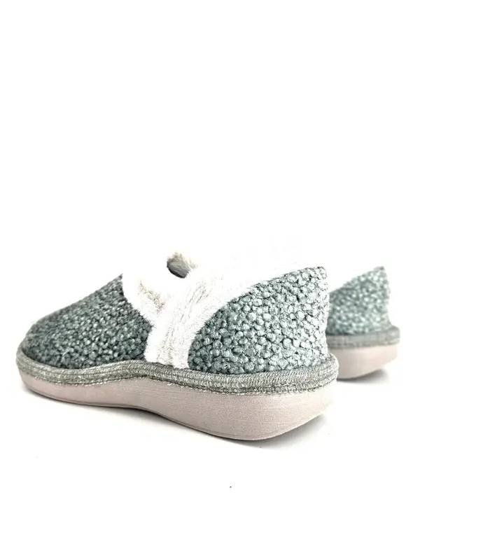 Zapatillas mujer interior suave Salvi Lugo verde