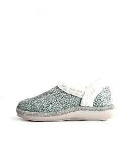 Zapatillas mujer cerradas invierno Salvi Confort verde