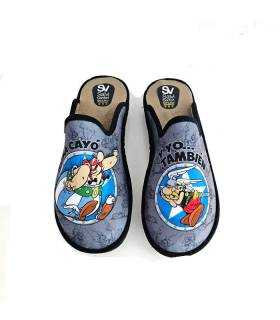 Zapatillas casa hombre dibujos Asterix Obelix Salvi
