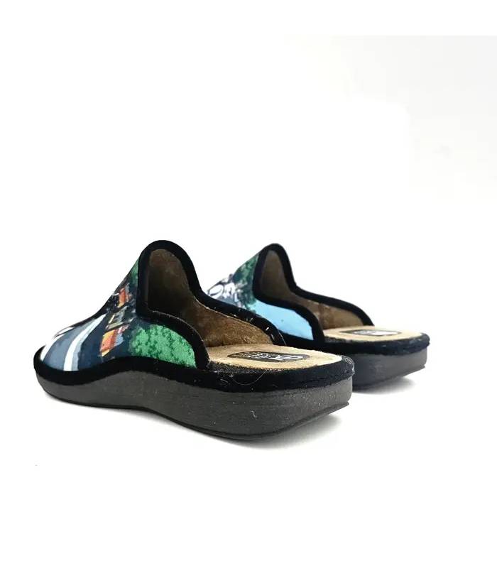 Zapatillas hombre Darth Vader Star Wars destalonadas