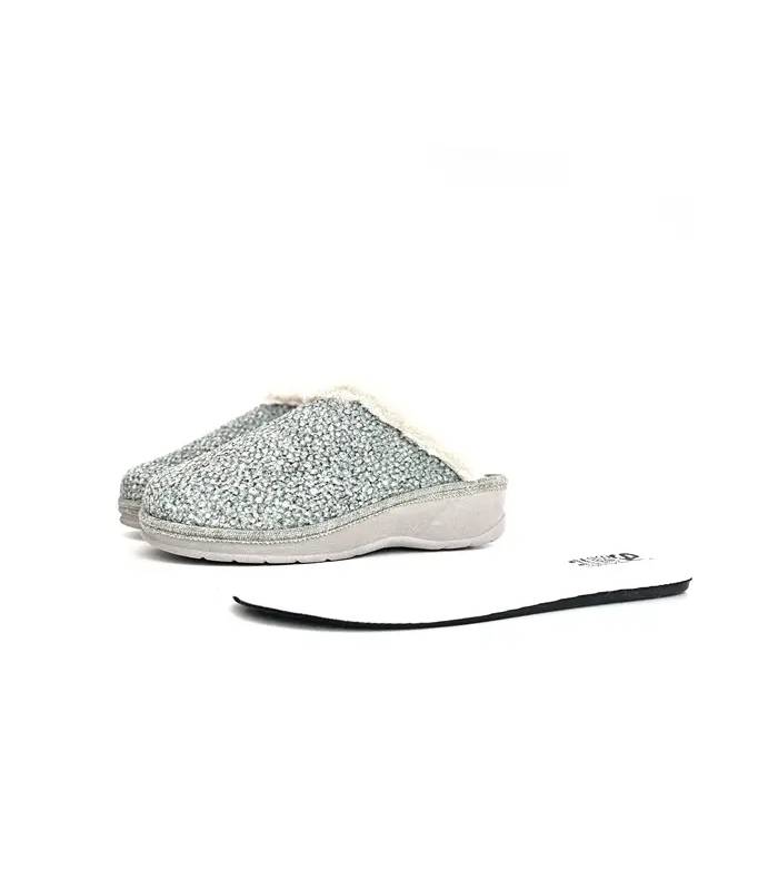 Zapatillas mujer plantilla extraíble Salvi verde agua