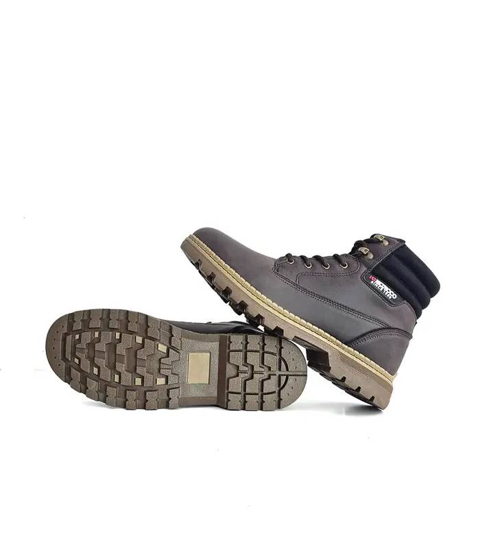 Botines hombre casual marrones Nicoboco vista suela
