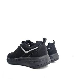 Zapatillas trabajo hombre cómodas Nicoboco vista trasera