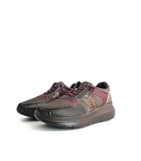 zapatos Mysoft mujer burdeos