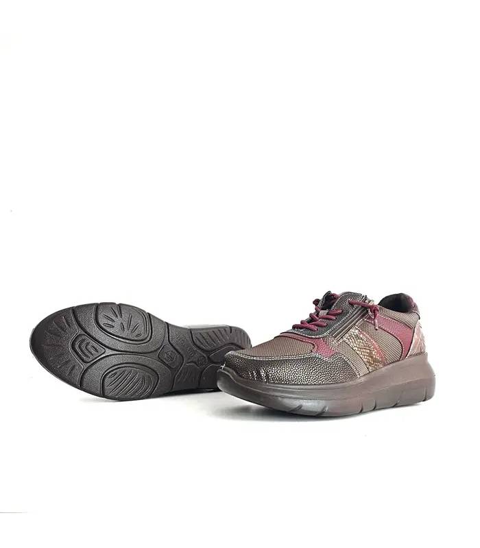 zapatos Mysoft mujer bronce, suela