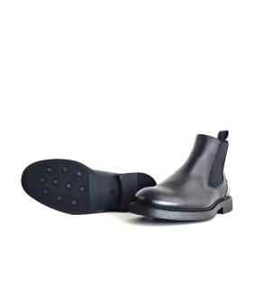 Botines Chelsea negros hombre Baerchi Dacia suela caucho antideslizante