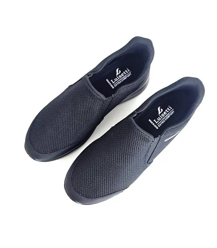 Vista superior deportivos Luisetti hombre sin cordones