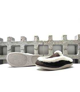 Zapatillas mujer invierno pelo Salvi vista suela