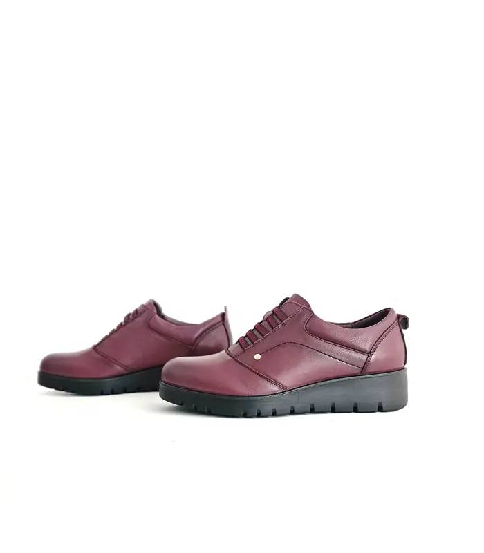 Zapatos mujer piel cómodos Carmina vista lateral