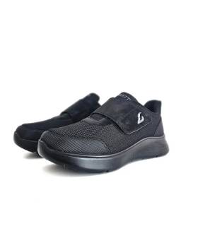 Zapatillas Luisetti hombre velcro trabajo vista lateral