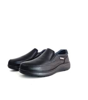 zapatos Luisetti hombre negros cómodos para invierno