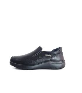 perfil zapatos impermeables hombre Luisetti piel negra