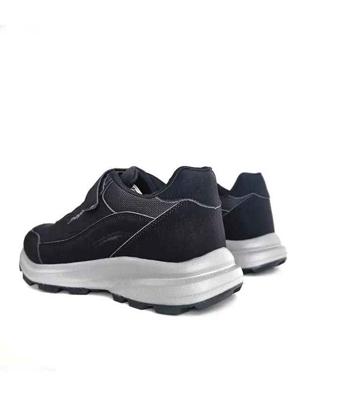 Zapatillas Jhayber hombre negras vista trasera