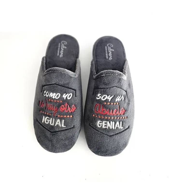 Zapatillas hombre regalo abuelo Cabrera