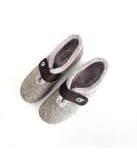 Vista superior zapatillas Cabrera mujer velcro